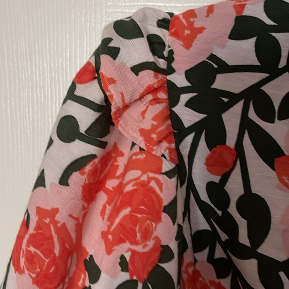 Gorgeous Anthropologie Blouse with puff sleeves - Picture 3 of 5